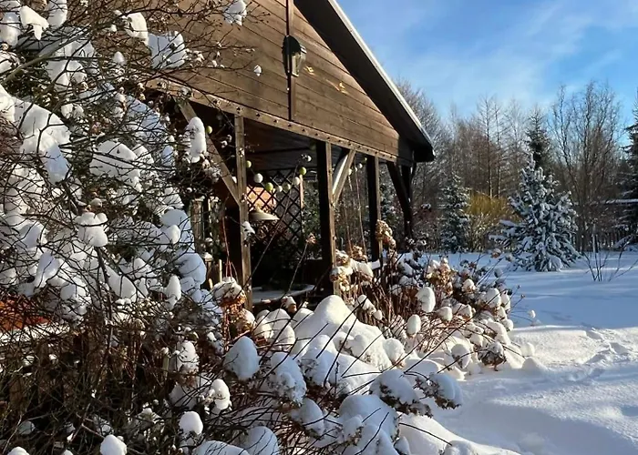 Dom Marzen Z Jacuzzi Pod Gwiazdami Villa Kopalino